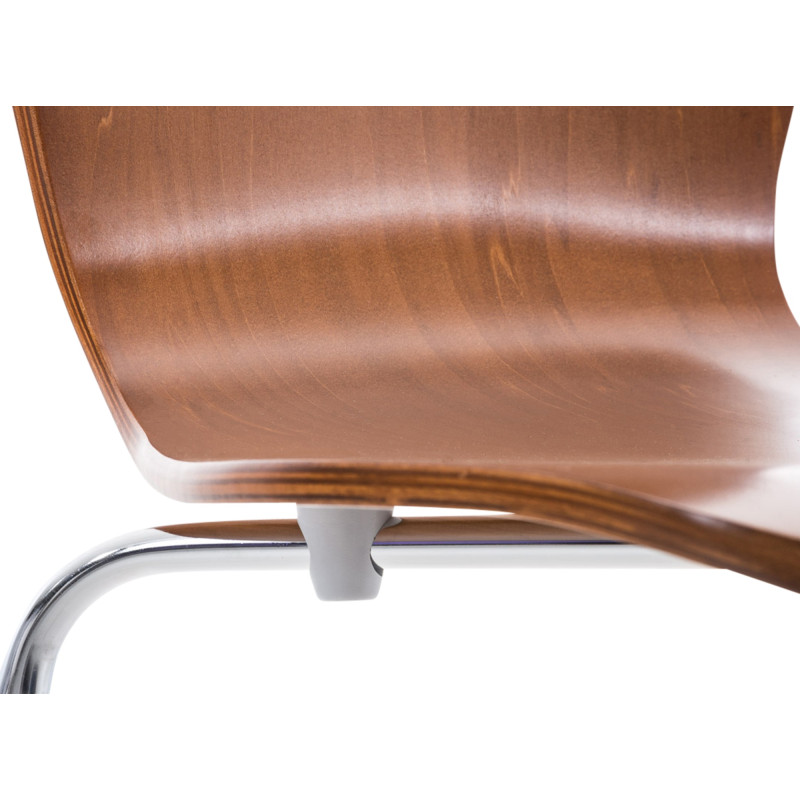 Chaise visiteur Aaron | brun