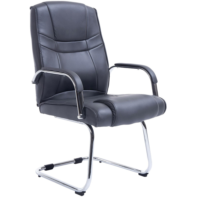 Chaise visiteur Attila | gris