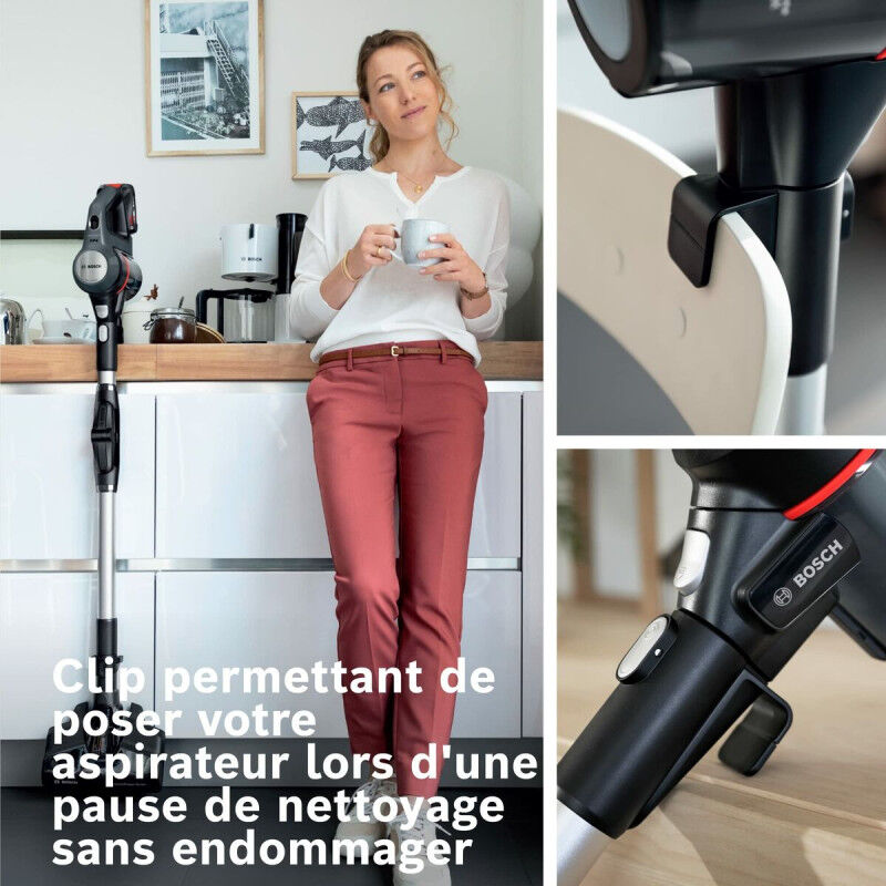 Aspirateur sans fil BOSCH BBS712A Noir