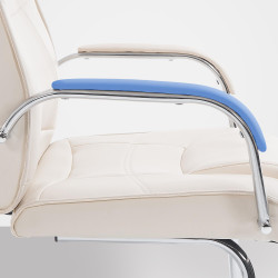 Chaise visiteur Attila | crème