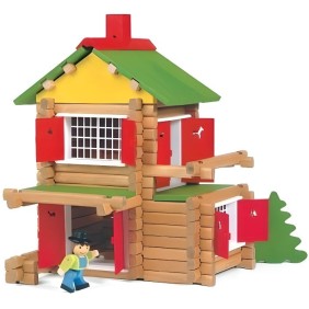 JEUJURA - Mon Chalet en Bois, 135 pieces