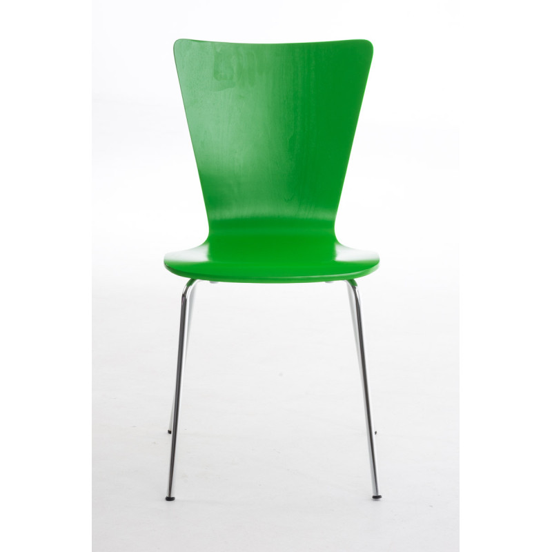 Ensemble de 2 chaises visiteurs Aaron | vert