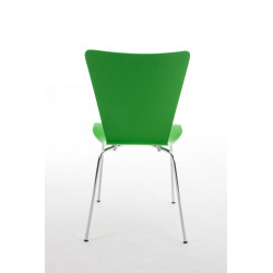Ensemble de 2 chaises visiteurs Aaron | vert