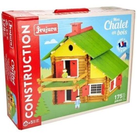 Jeujura - Construction en bois - Mon Chalet en Bois 175 pieces