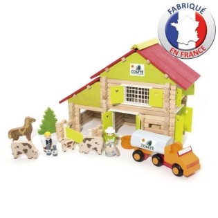 JEUJURA - Construction en bois -  Ma Ferme en bois - 180 pcs