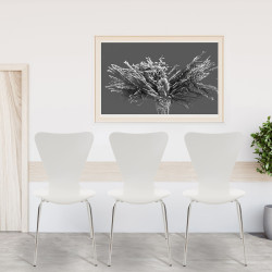 Ensemble de 4 chaises visiteurs Calisto | blanc