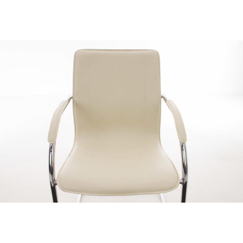 Chaise visiteur Melina V2 | crème