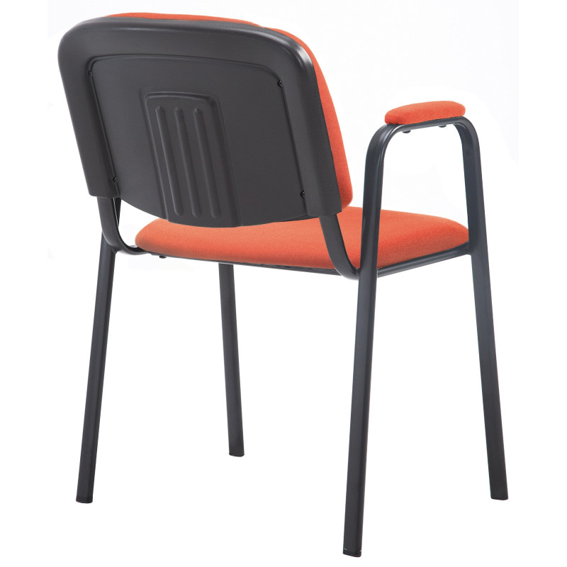 Chaise visiteur Ken PRO en tissu | rouge