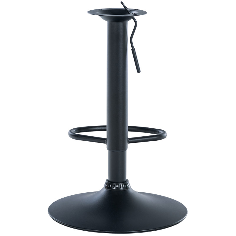 Bastidor XL para taburetes de bar Negro,10 x 10 cm