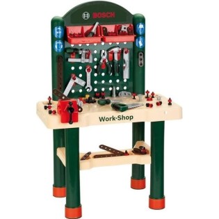 BOSCH - Etabli Work-Shop Enfant - 82 Accessoires