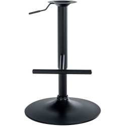 Telaio a T di ricambio per sgabello da bar nero