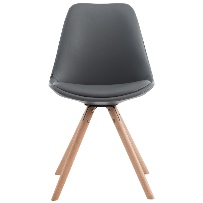Chaise visiteur Laval Natura Ronde | gris