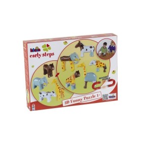 Klein - 0077- 4 animaux magnétiques Funny Puzzle