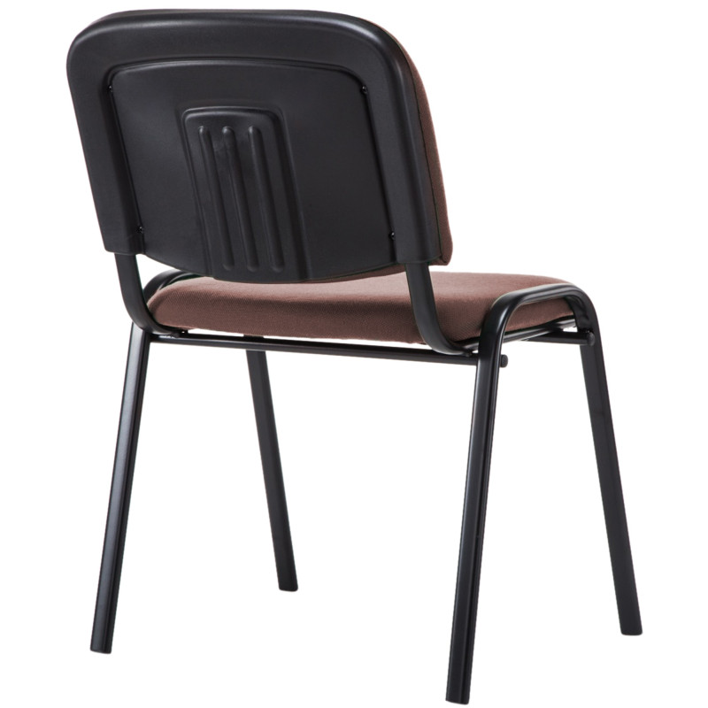 Chaise visiteur Ken V2 en tissu | brun