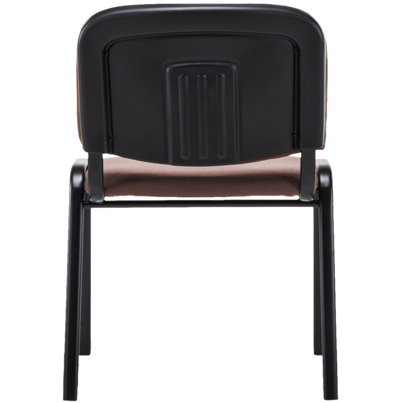 Chaise visiteur Ken V2 en tissu | brun
