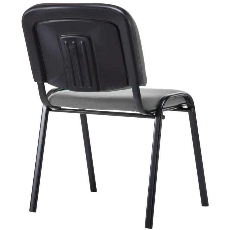 Chaise visiteur Ken V2 en tissu | gris