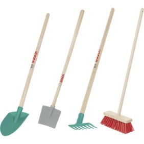 Outils de jardinage Bosch en bois et plastique, 4 pieces - KLEIN - 2794