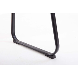Chaise visiteur en tissu Canada B | crème