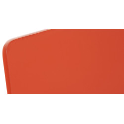 Ensemble de 4 chaises visiteurs Pepe | orange