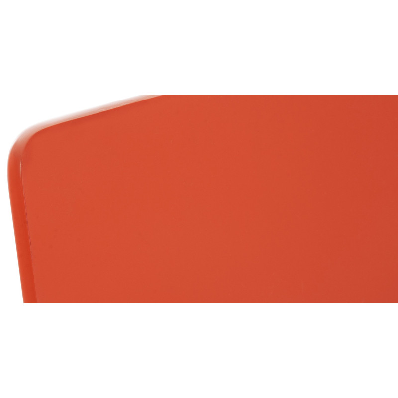 Ensemble de 4 chaises visiteurs Pepe | orange