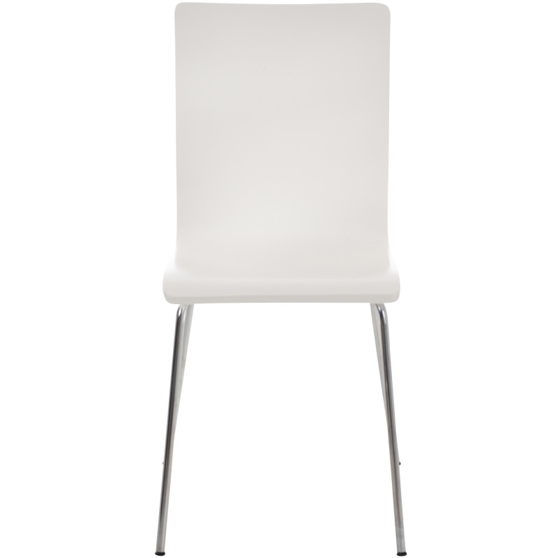 Ensemble de 4 chaises visiteurs Pepe | blanc
