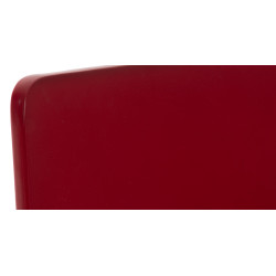 Ensemble de 4 chaises visiteurs Pepe | rouge