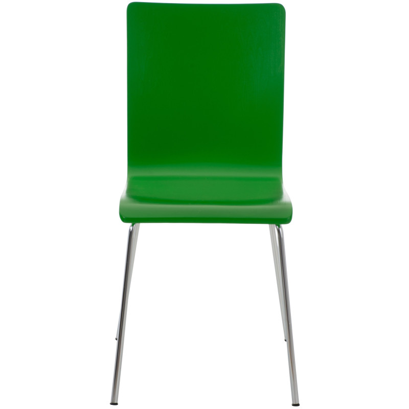 Ensemble de 4 chaises visiteurs Pepe | vert