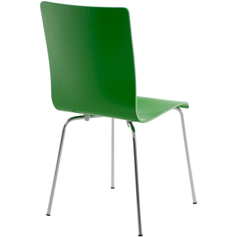 Ensemble de 4 chaises visiteurs Pepe | vert