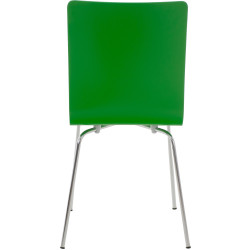 Ensemble de 4 chaises visiteurs Pepe | vert