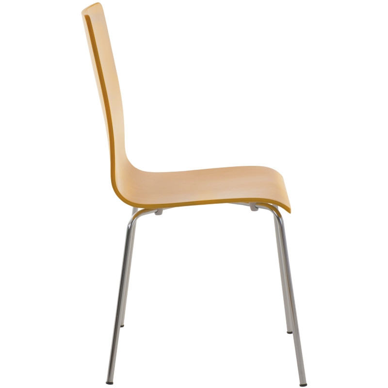 Ensemble de 4 chaises visiteurs Pepe | nature