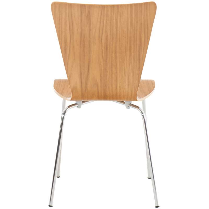 Chaise visiteur Aaron | chêne