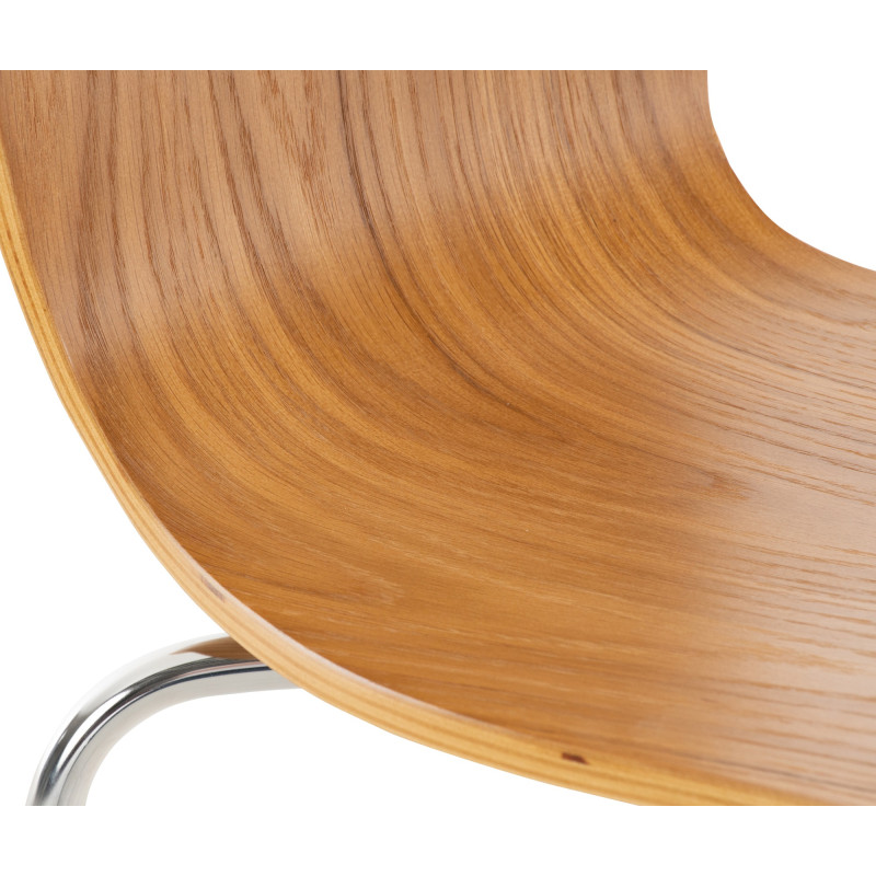 Chaise visiteur Aaron | chêne