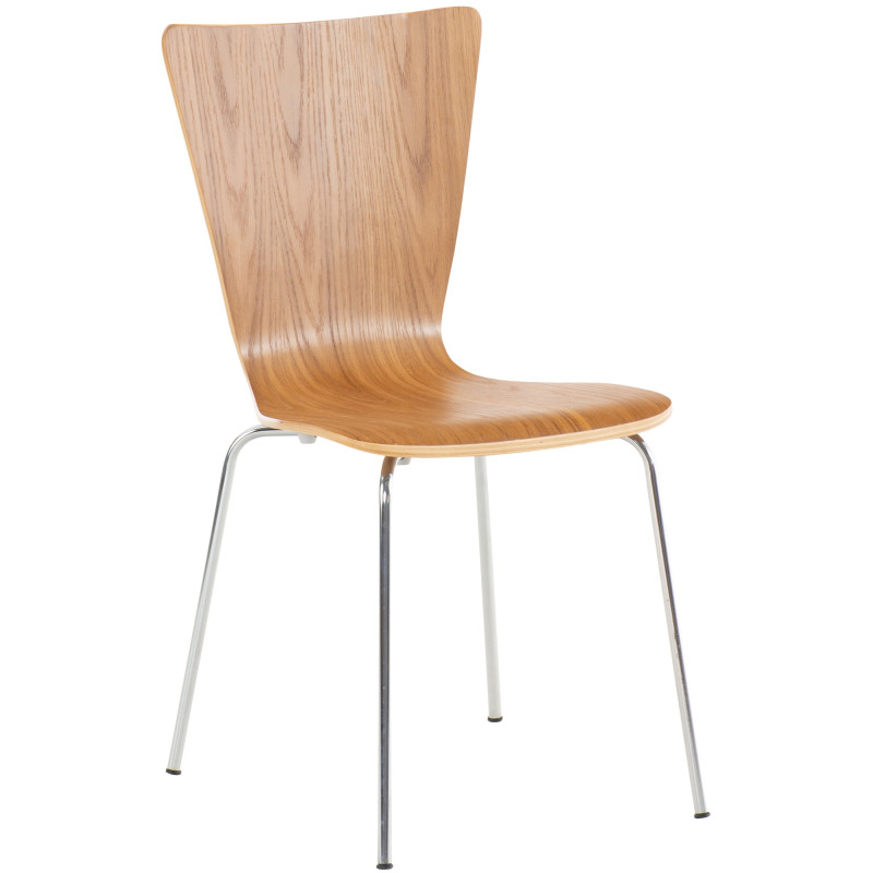 Chaise visiteur Aaron | chêne