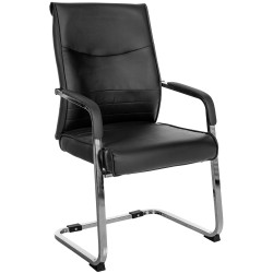 Chaise visiteur Hobart | noir