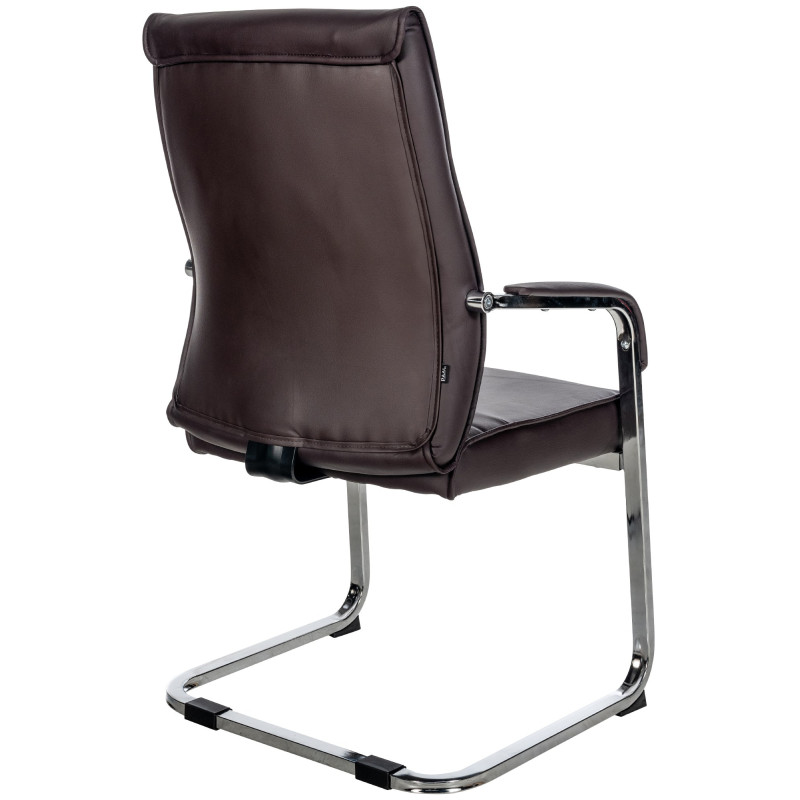 Chaise visiteur Hobart | brun