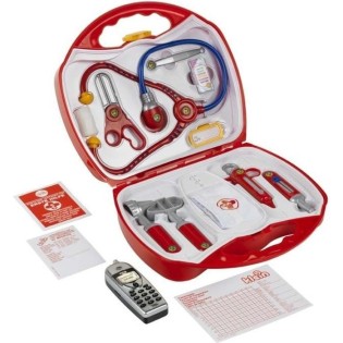 KLEIN - Mallette docteur avec téléphone portable pour Enfant