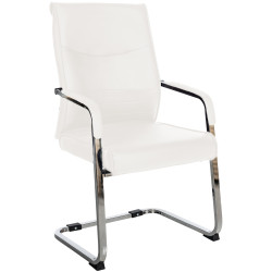 Chaise visiteur Hobart | blanc