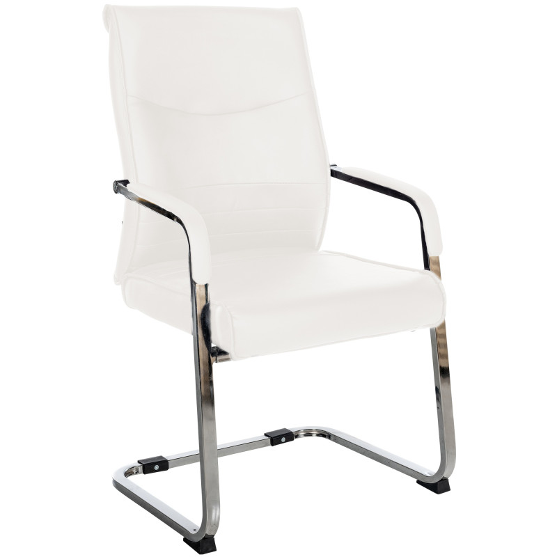 Chaise visiteur Hobart | blanc
