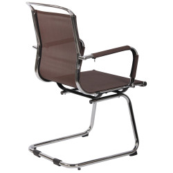 Chaise visiteur Barnet Mesh | brun