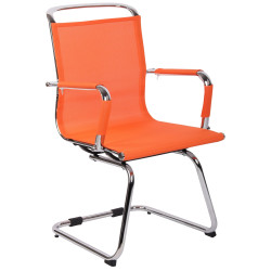 Chaise visiteur Barnet Mesh | orange