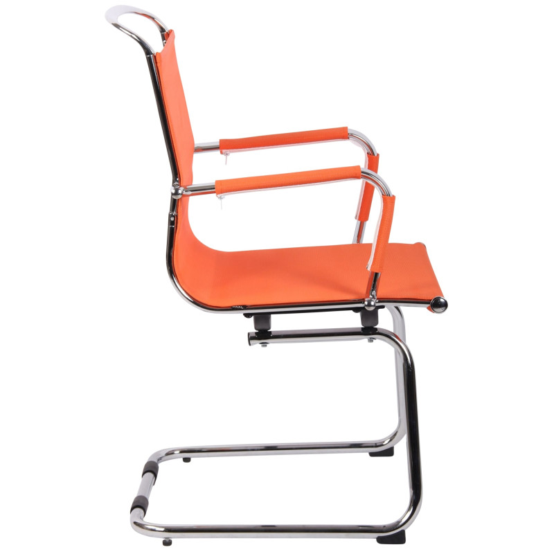 Chaise visiteur Barnet Mesh | orange