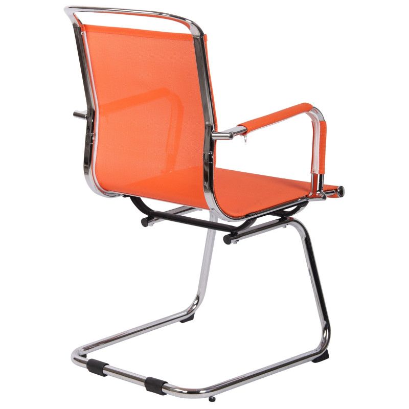 Chaise visiteur Barnet Mesh | orange