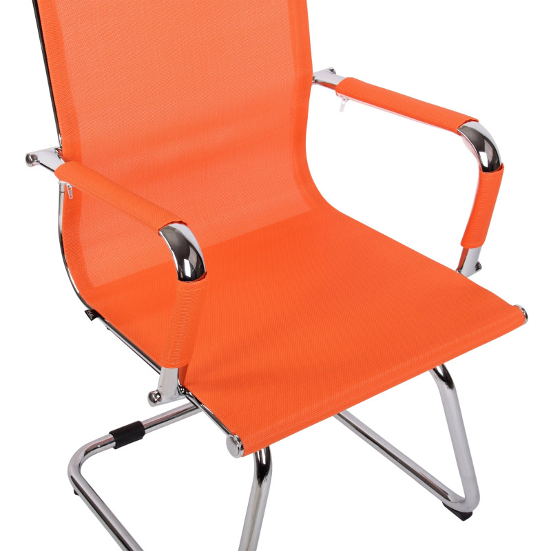 Chaise visiteur Barnet Mesh | orange