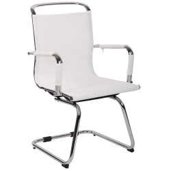 Chaise visiteur Barnet Mesh | blanc