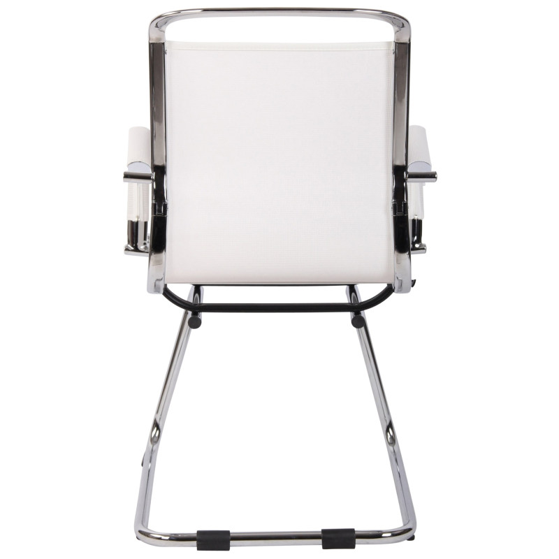 Chaise visiteur Barnet Mesh | blanc