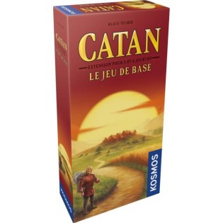 Kosmos - Catan - Le Jeu de Base - Extension : 5/6 Joueurs (Edition 2022) - A partir de 10 Ans - 5 a 6 Joueurs - 90 Min