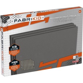 Fabrikid - Recharge Multi- Projets - Jouet Garçon - Construction - Des 8 ans - Lansay