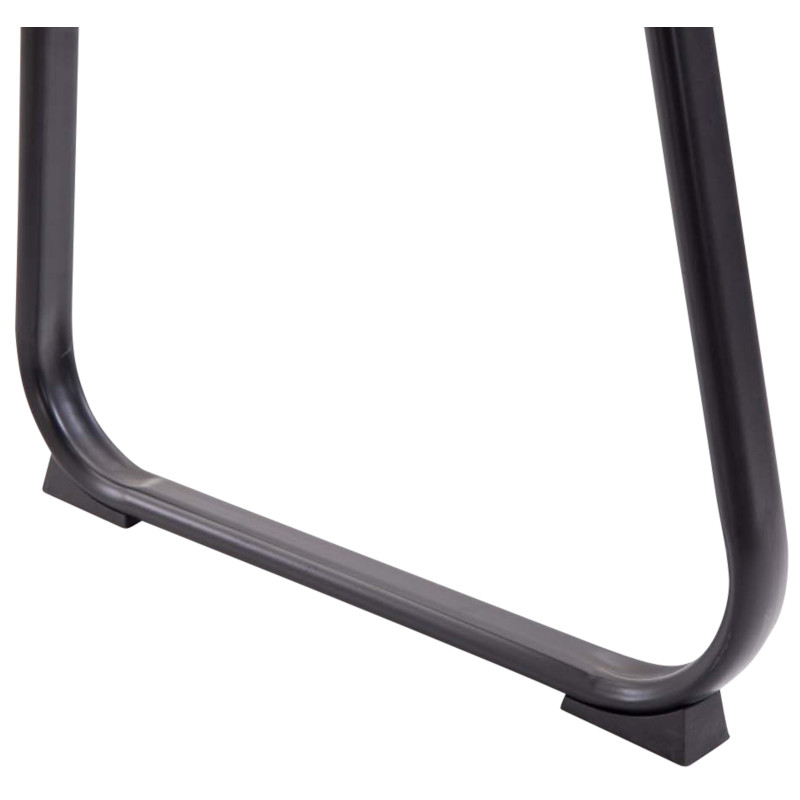 Lot de 2 chaises visiteurs Canada B en cuir artificiel | gris