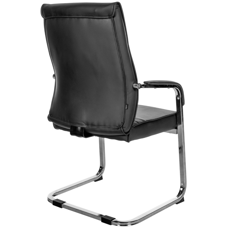 Ensemble de 2 chaises visiteurs Hobart | noir
