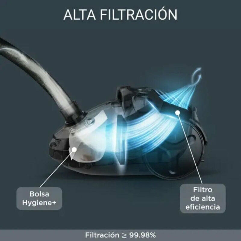 Aspirateur à sacs Rowenta RO3969EA Violet 2000 W 750 W (Reconditionné B)